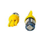 LAMPARA 2821 - T10 - W5W 5 SMD 5050 SMD - AMARILLO 24V - Imagen 4