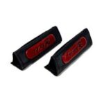 KIT CUBRE VOLANTE + CUBRE CINTURON COLOR: NEGRO + ROJO - Imagen 4