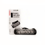 FARO DE LED 12V 6 LED CHAT P/PARRILLA C/LUZ RO/RO DEST.