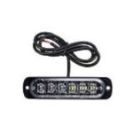 FARO DE LED 12V 6 LED CHAT P/PARRILLA C/LUZ AZ/BL DEST. - Imagen 4