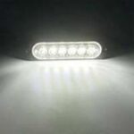 FARO DE LED 12V 6 LED CHAT P/PARRILLA C/LUZ  BLANCA DEST. - Imagen 3