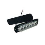 FARO DE LED 12V 6 LED CHAT P/PARRILLA C/LUZ VERDE DEST. - Imagen 4