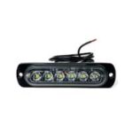 FARO DE LED 12V 6 LED CHAT P/PARRILLA C/LUZ VERDE DEST. - Imagen 2